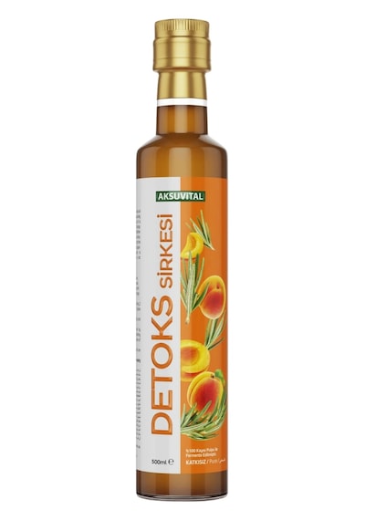 Aksu Vital Detoks Sirkesi - Doğal Fermente Karışım Metabolizma Dostu 500 Ml