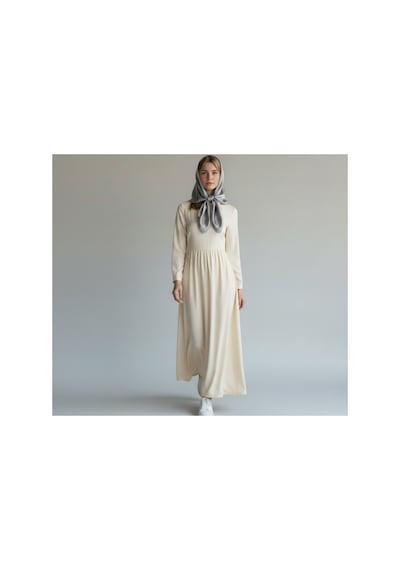 Deserto Fashion Saf İpek Saten Eşarp Parlak & Mat Yüzey 90x90-1792 Çok Renkli