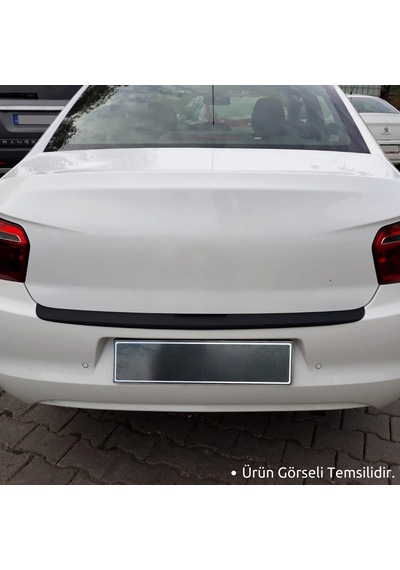 Fiat Egea Arka Tampon Eşiği - Mat Siyah Sd 2016+