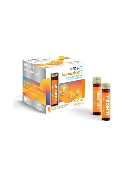 Mediniti Advancemax Lipozomal Vitamini C Takviye Edici Gıda 20 x 10 ML