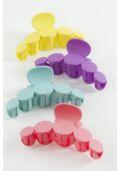 Yuvarlak Renkli Mandal Toka 10 Cm Sarı