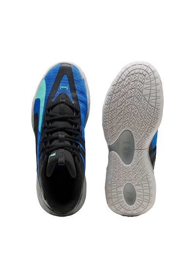 312748-03 Puma Dagger 2 Erkek Spor Ayakkabı Siyah 312748-03 Siyah Mavi