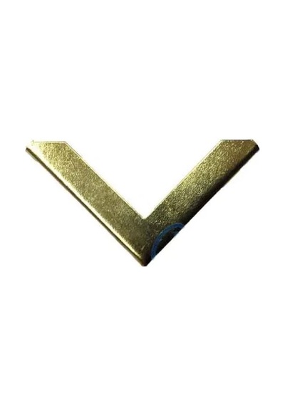 Kitap, Kapak, Menü, Albüm Köşesi, Büyük - 23x40mm, Sarı, 500 Adet Sari