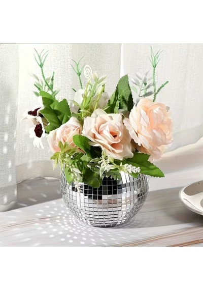 Kare Silver Cam Mozaik Fayans Çıkartmaları El İşi Kare Cam Fayans Kendinden Yapışkanlı Aynalı Dekor Panel 30x30 Cm Çok Renkli