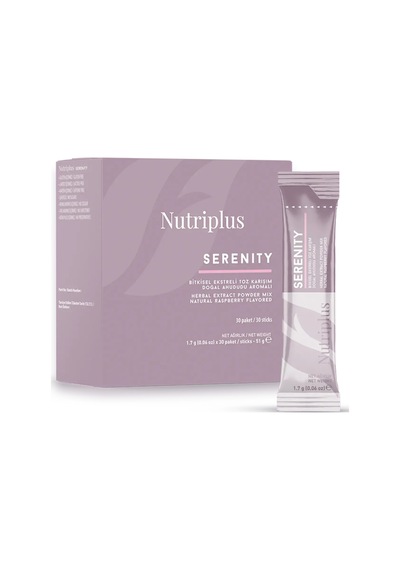 Nutriplus Serenity Ahududu Aromalı 30 Adet