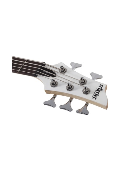 Schecter C-5 Deluxe 5 Telli Bas Gitar Satin White