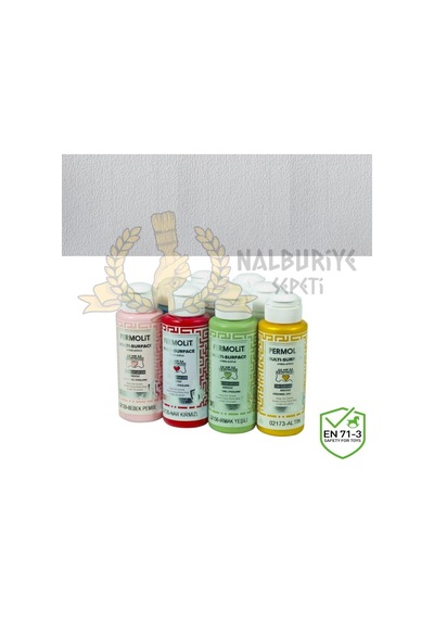 Permolit Multi-Surface Akrilik Hobi Boyası Safi Beyaz 120 Ml.