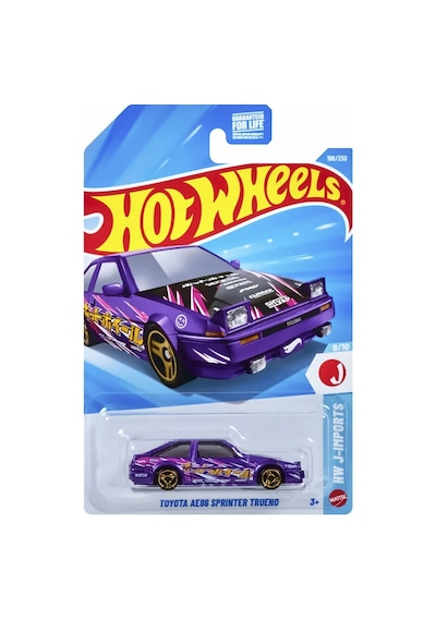 Toyota Ae86 Sprinter Trueno Jjk34-n521 Hot Wheels Tekli