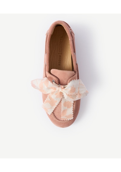 Yargıcı Süet Bağcıklı Loafer 26ykay4070x 039 Pembe