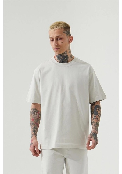 Startmore Erkek Oversize Rahat Penye Beyaz