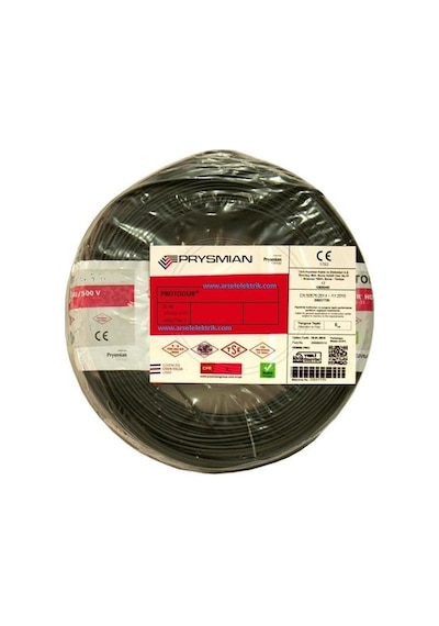 Prysmıan H07V-K 1.5 Mm Nyaf Siyah