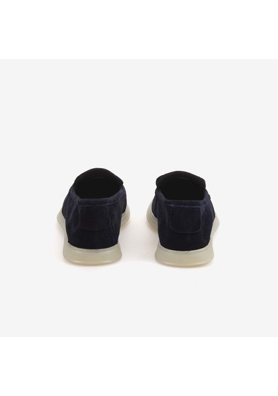 Rouge Kadın Loafer 0172 Mavi Süet