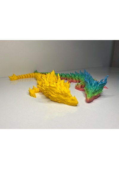 3d Hareketli Ejder Figürü
