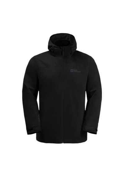 Jack Wolfskin Jack Wolfskın 1115311 Taubenberg 3in1 Jkt M Erkek Mont Siyah