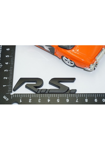 Dk Tuning Rs Bagaj 3m Siyah Metal Logo Arma Renault İle Uyumlu
