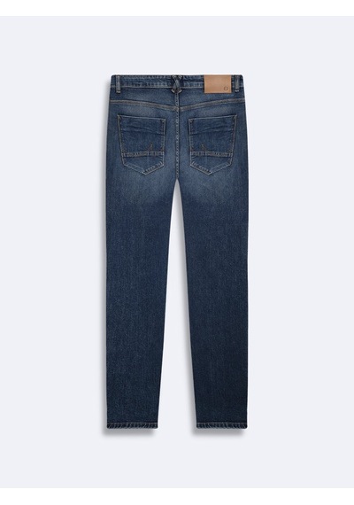 LTB Joshua Düşük Bel Dar Paça Mid Indigo Jean Pantolon İndigo