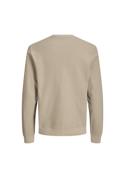 Jack & Jones Jprblualves Structure Sweat Crewneck Kahverengi