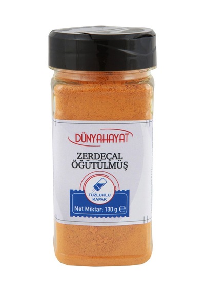 Dünya Hayat Zerdeçal Öğütülmüş 130 G - 6 Adet Tarı