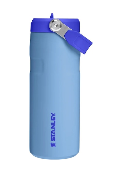 Stanley The Iceflow Flip Straw 2.0 Pipetli Termos Bardak 0.47 Lt / Blue Sky Mavi