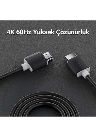 Juo 4k 60hz 18gbps Hdr Arc Hdcp Destekli Hdmı 2.0 Kablo 1 Metre