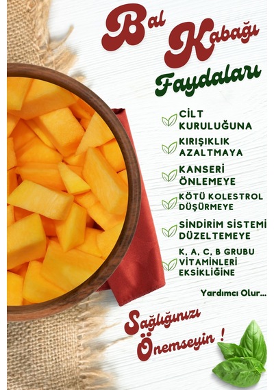 Yörem Afyon Meşhur Afyonkarahisar Tüketime Hazır Soyulmuş Dilimlenmiş Vakumlu Balkabağı Cucurbita 2000gr.