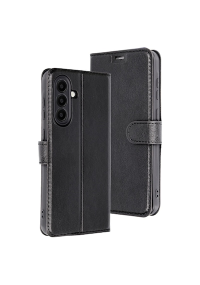 Ilkeshop Newface Samsung Galaxy Uyumlu A16 5g Kılıf Trend S Plus Kapaklı Kılıf - Siyah