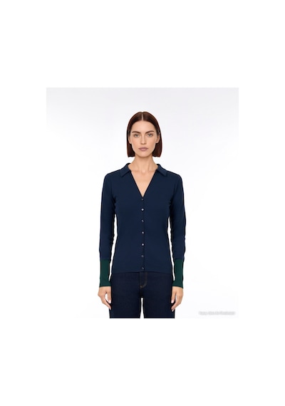 Yargıcı Regular Bisiklet Yaka Uzun Kol Hırka 26kktr2111x 004 Lacivert
