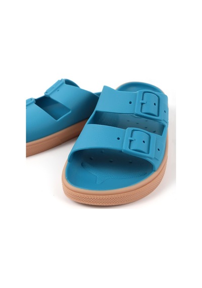 Boatilus Rocksy-f Caraibe/beige Erkek Çocuk Terlik Mavi