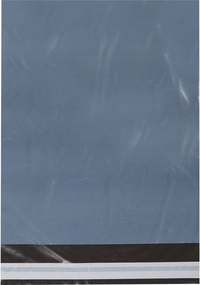 24 Cm X 30 Cm X 5 Cm-100 Adet Cepsiz Kargo Poşeti Gri 1 X 5 100'lü Kargo Poşeti