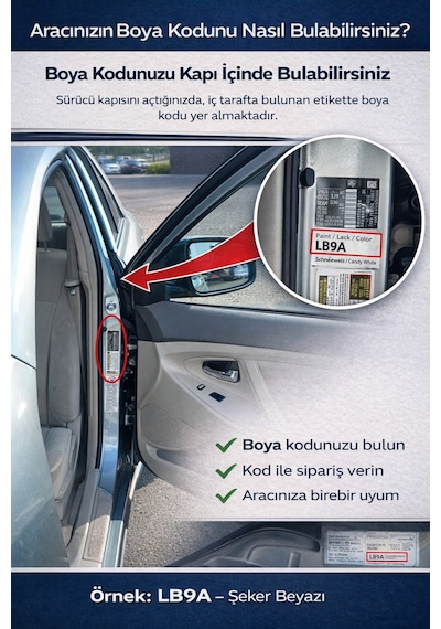Tesla Rötuş Boya Kalemi Pn00 Quicksilver 2 Si 1 Arada
