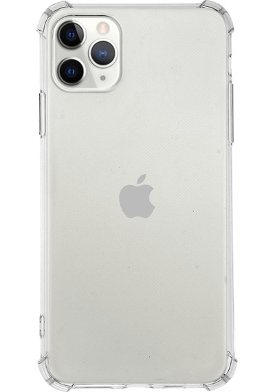 Apple Uyumlu iPhone 11 Pro Köşe Korumalı Airbag Antishock Silikon Kapak