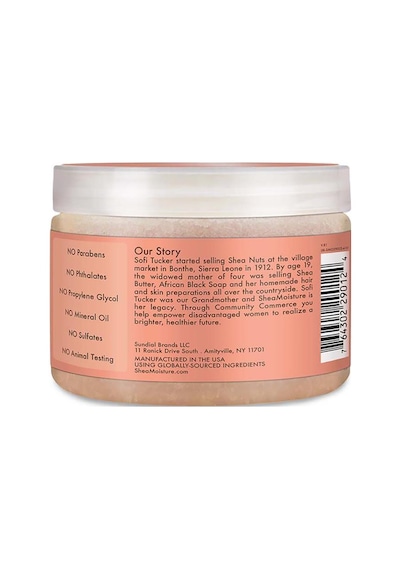 Shea Moisture Coconut & Hibiscus Aydınlatıcı El ve Vücut Peelingi
