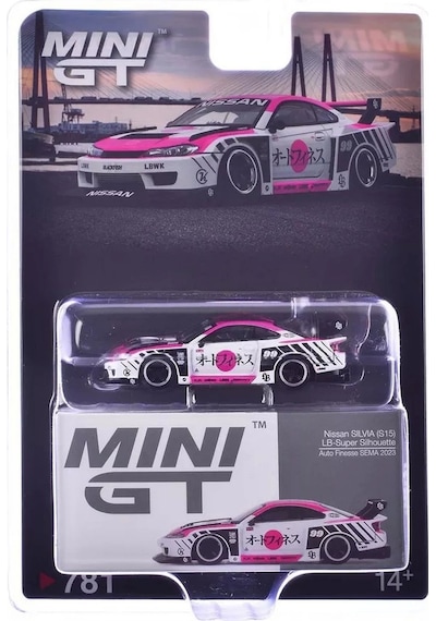 Mini Gt 1/64 Nissan Silvia S15 Lb-super Silhouette