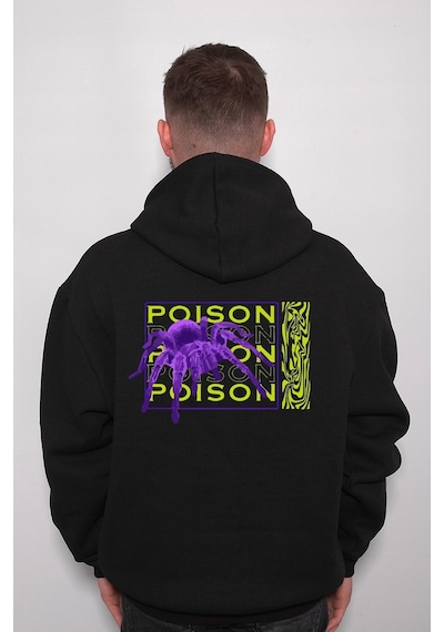 Poison Örümcek Spider Ağ Animal Sweatshirt Unisex Kapüşonlu Hoodie 001