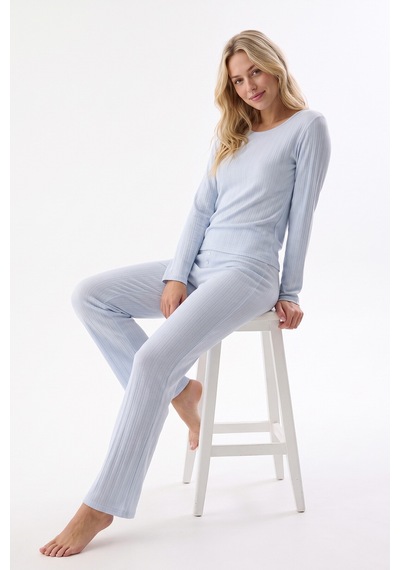 Nbb Mavi Poıntel Basıc Pijama Takım