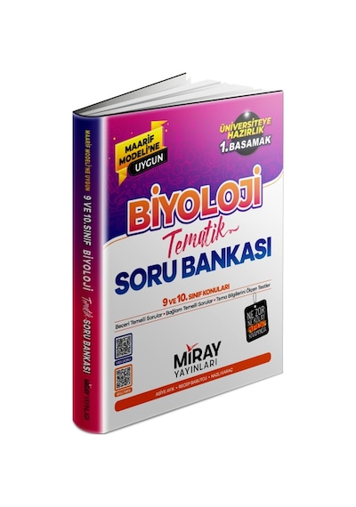 Miray Maarif Model Tyt Biyoloji Soru Bankası Üniversiteye Hazırlık 1. Basamak