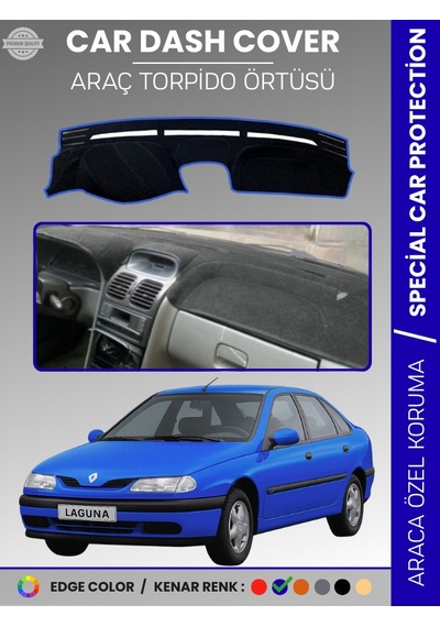 Renault Laguna 1 1994-2001 Torpido Örtüsü Ön Göğüs Koruma Torpido Koruma Araca Özel Tam Uyum - 505 Stiloto