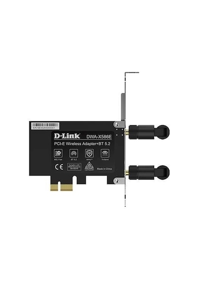 D-lınk Dwa-x586e Ax5400 Bluetooth 5.2 Pcıe Kablosuz Adaptör