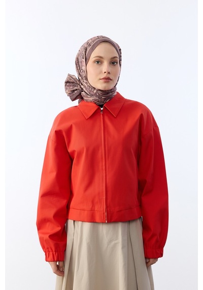 Mirsoy Scarf Asya Etnik Desen Şal Açık Vizon