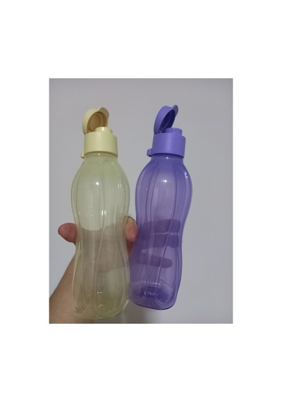 0,50 L Eko Şişe Suluk Matara 500 Ml 2 Li Mor Plastik Mor