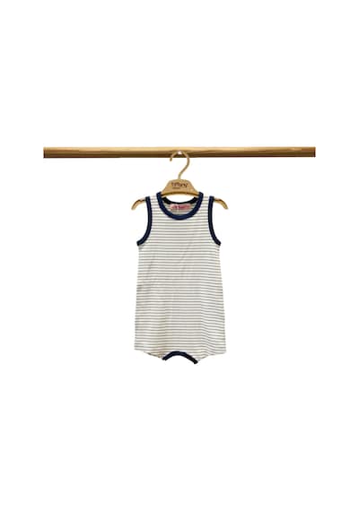 Tiffany Baby & Kids Tiffany Baby Modal Organik Theme Çizgili Rompy 89026 Lacivert