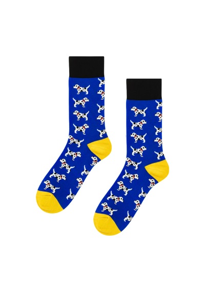 Carnaval Socks Çoklu Köpek Desenli Renkli Çorap Çok Renkli