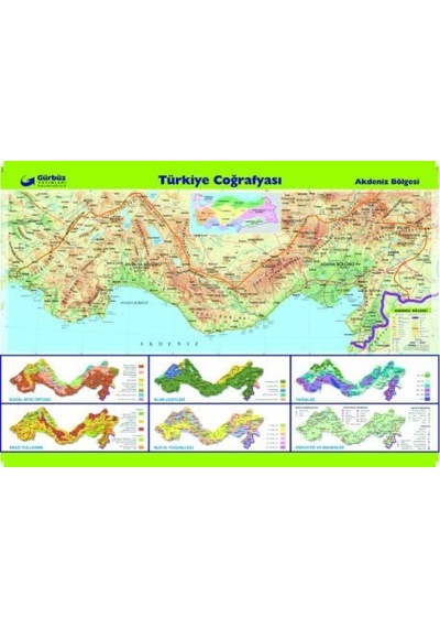 Akdeniz Bölgeler Haritası
