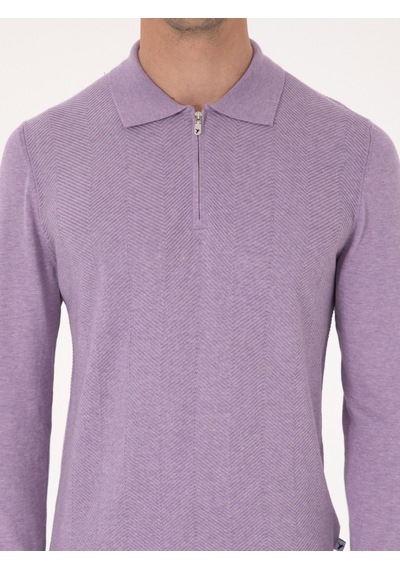 Cacharel Mor Regular Fit Kazak Pembe