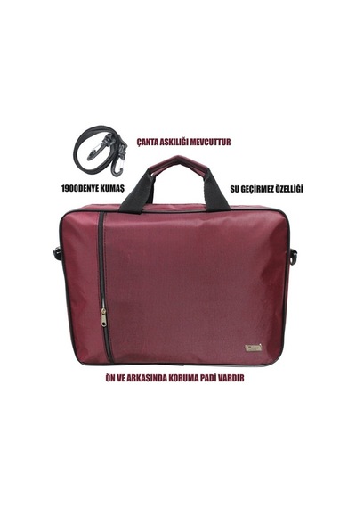 Blsm Kb-Çnt51Y 15.6 Bordo Notebook Çanta 1900 Denye