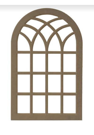 Ahşap Mdf Boyanabilir Dekoratif 4 Lü Duvar Aynası