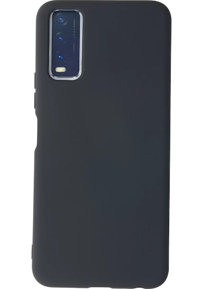 Newface Vivo Y11s Kılıf Nano İçi Kadife Silikon - Gri