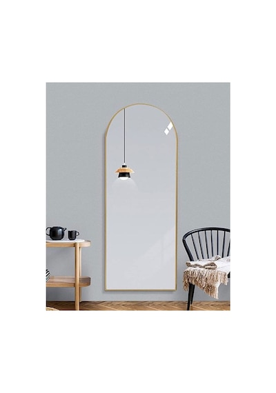 Enc Home Metal Duvar Aynası 180x60 Gold