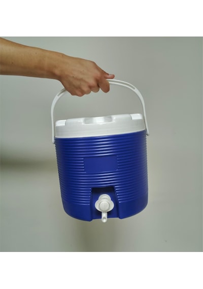 6 Lt Süper Piknik Termos 1010 Super Picnic Cooler Jug Mavi