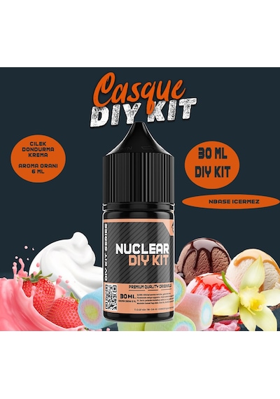 Nuclear 30 Ml Dıy Kit Casque Gıda Aroması 6 Ml Aroma İçerir